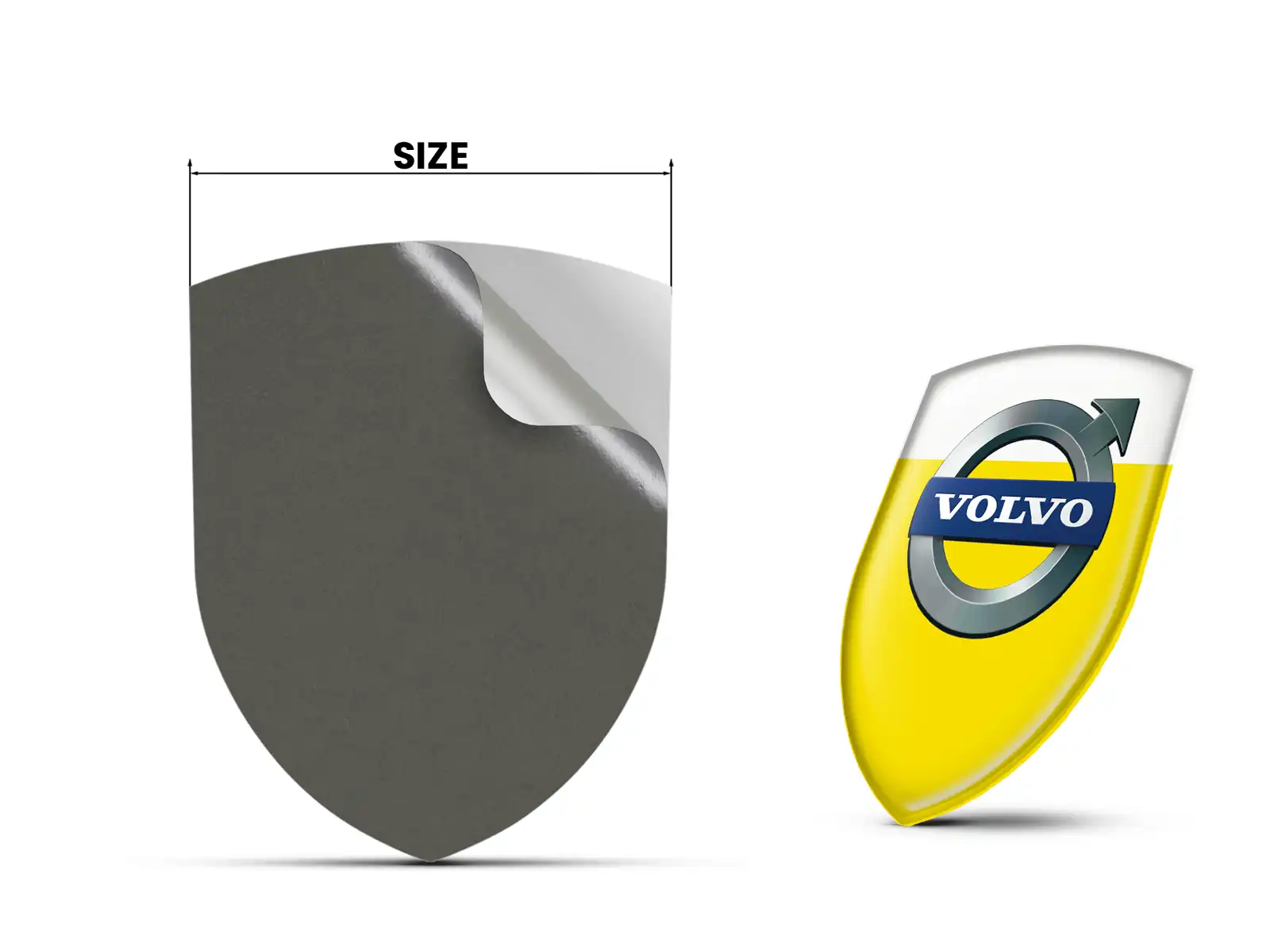 Volvo Emblemas Auto Personalizados Superior Estilo Moderno
